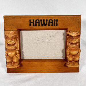 Hawaii Resin 3D Tiki Sculpted Picture Frame Small 3.5 x 5 Photo